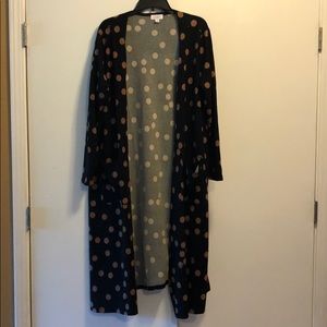 Lularoe “Sarah” long duster cardigan sweater
